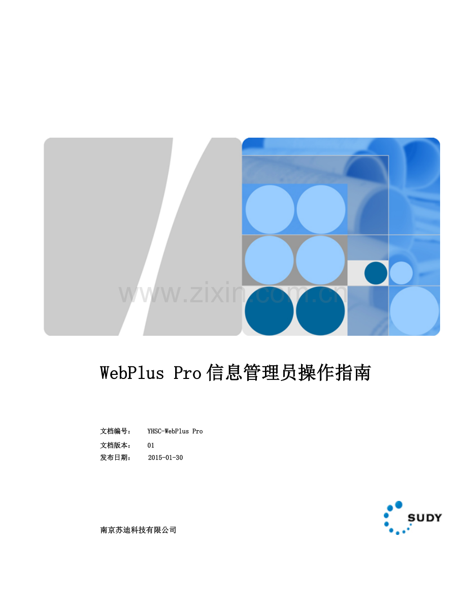 WebPlus-Pro-信息管理员操作指南.doc_第1页