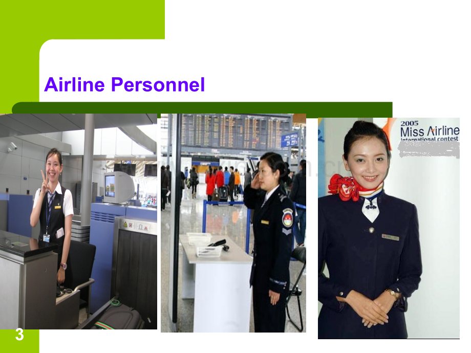 《民航服务英语口语教程》Unit-1An-Airline-Job(课堂PPT).ppt_第3页