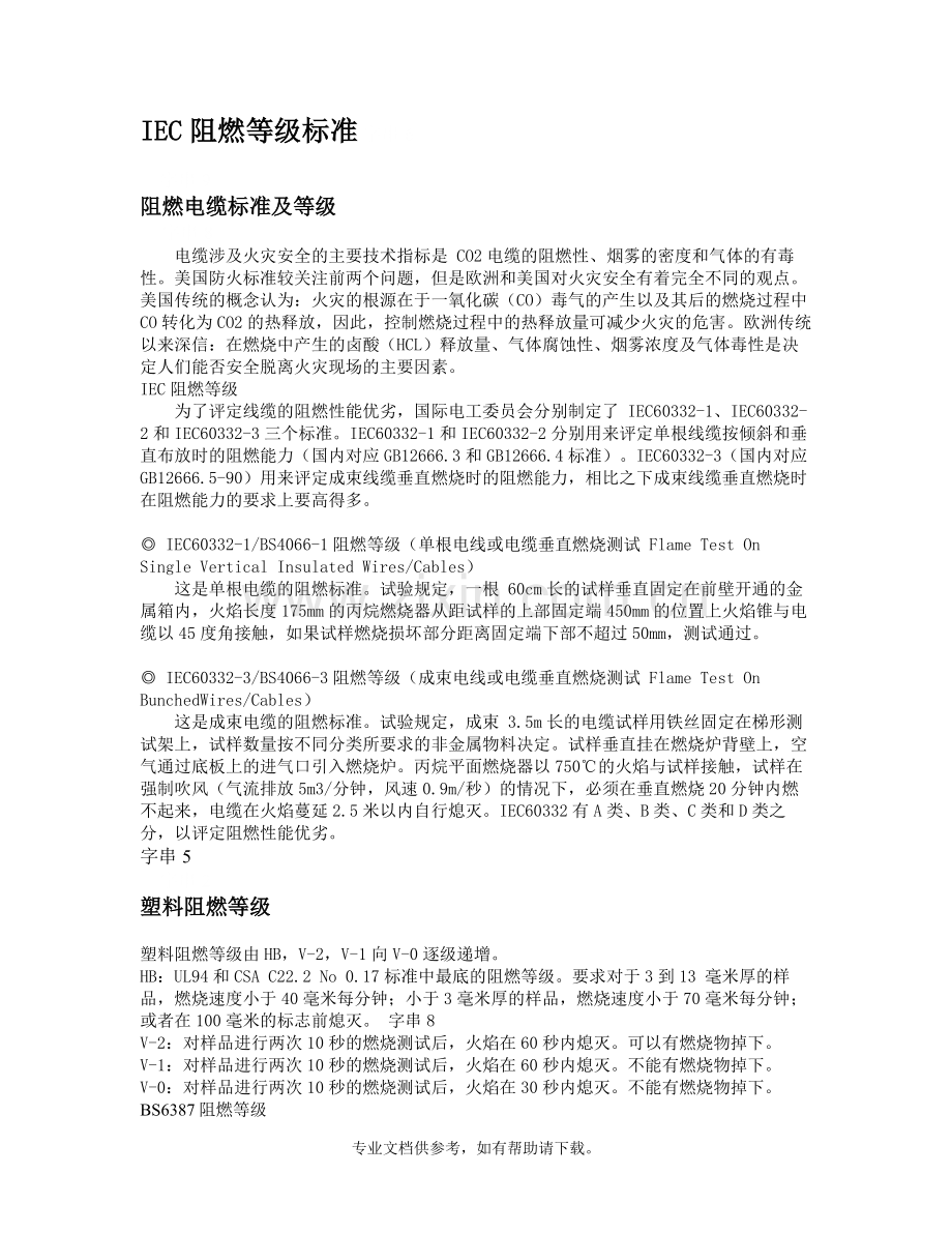 IEC阻燃等级标准.doc_第1页