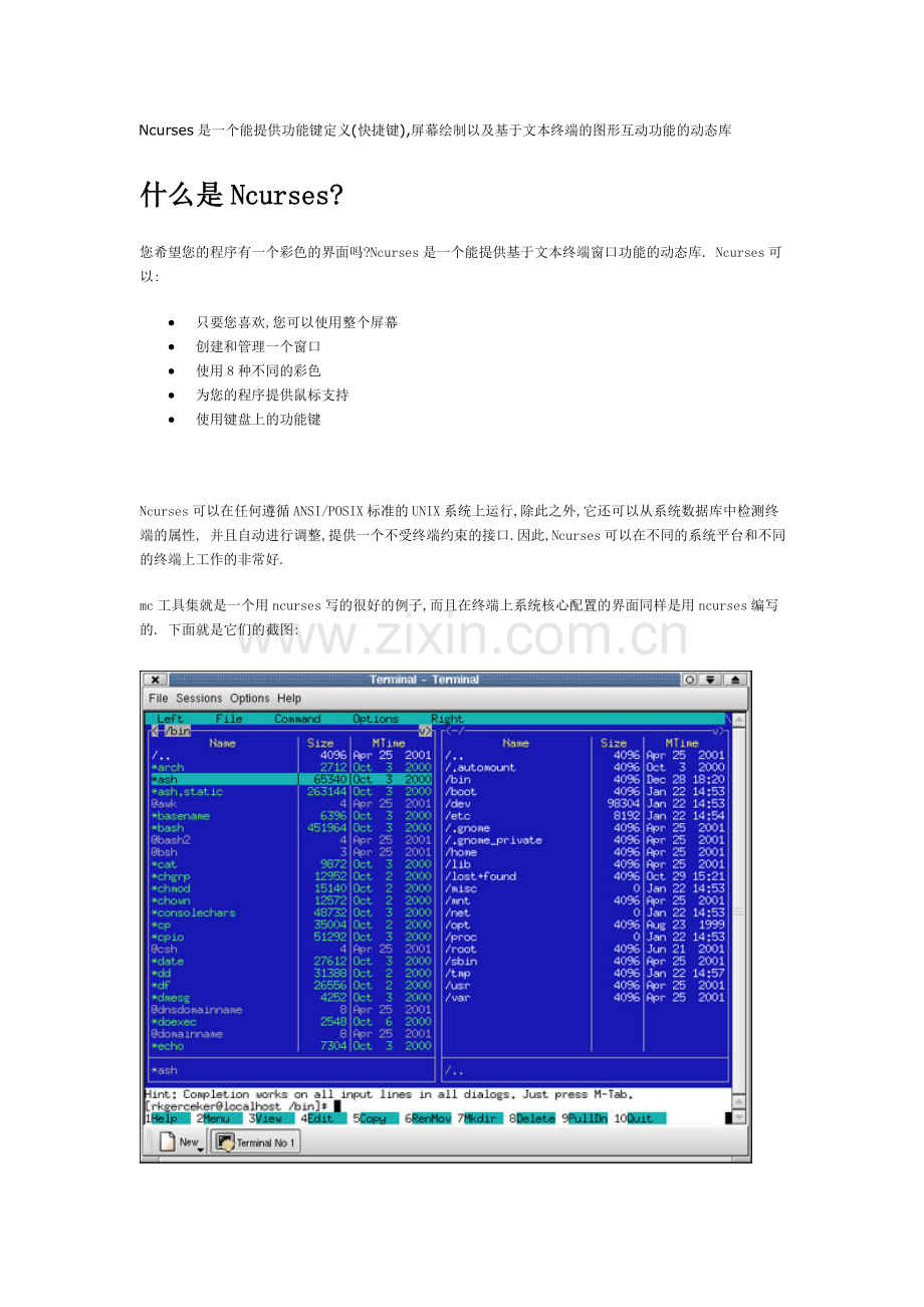 Ncurses简介.doc_第1页