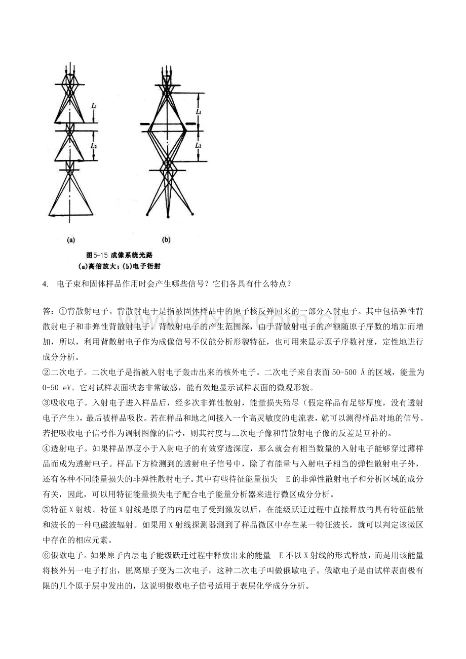 《材料分析测试技术》课程试卷答案.doc_第3页