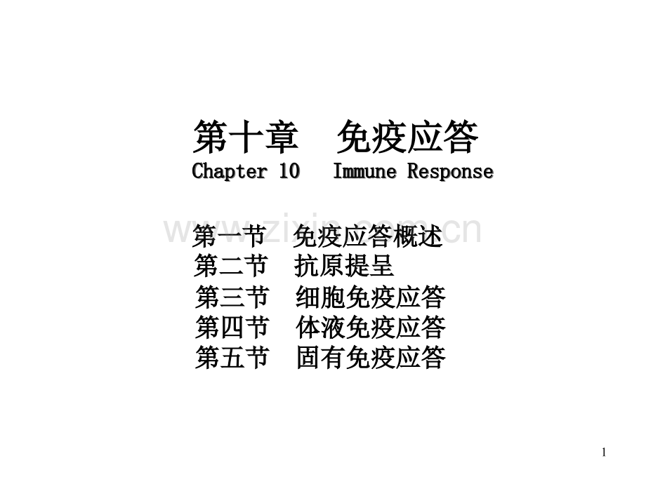 10免疫应答PPT课件.ppt_第1页