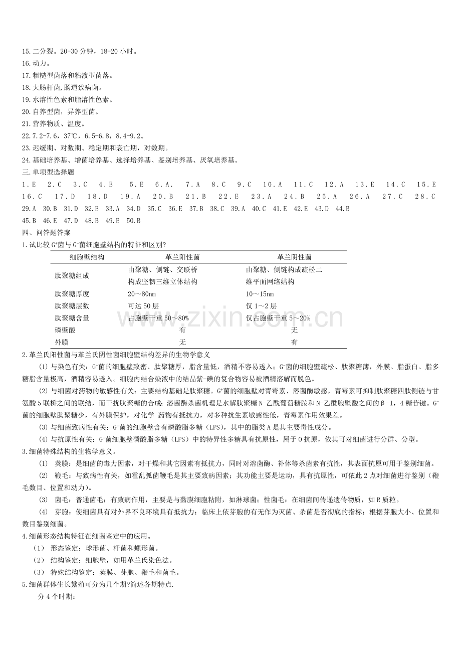 医学微生物答案.doc_第2页