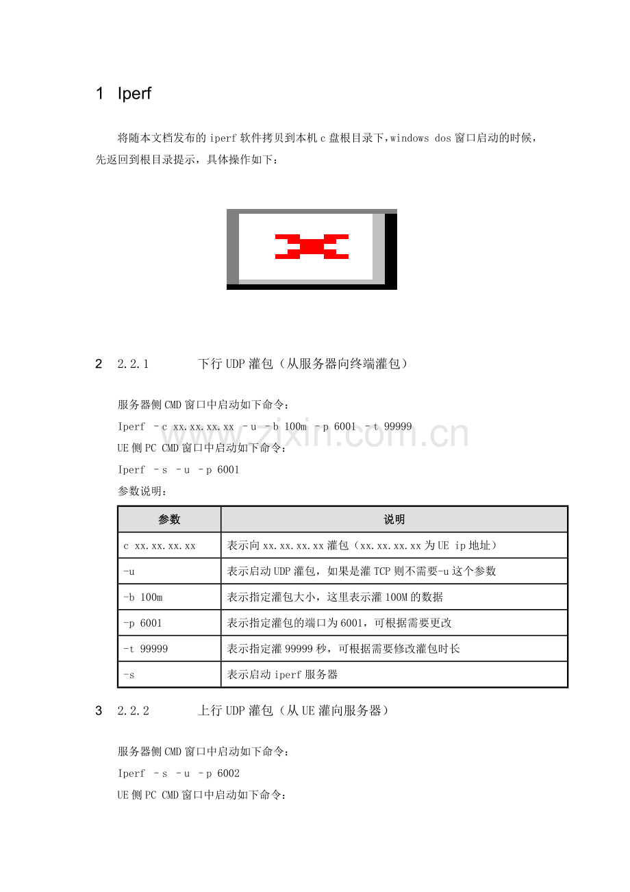 Iperf灌包操作指导.doc_第1页