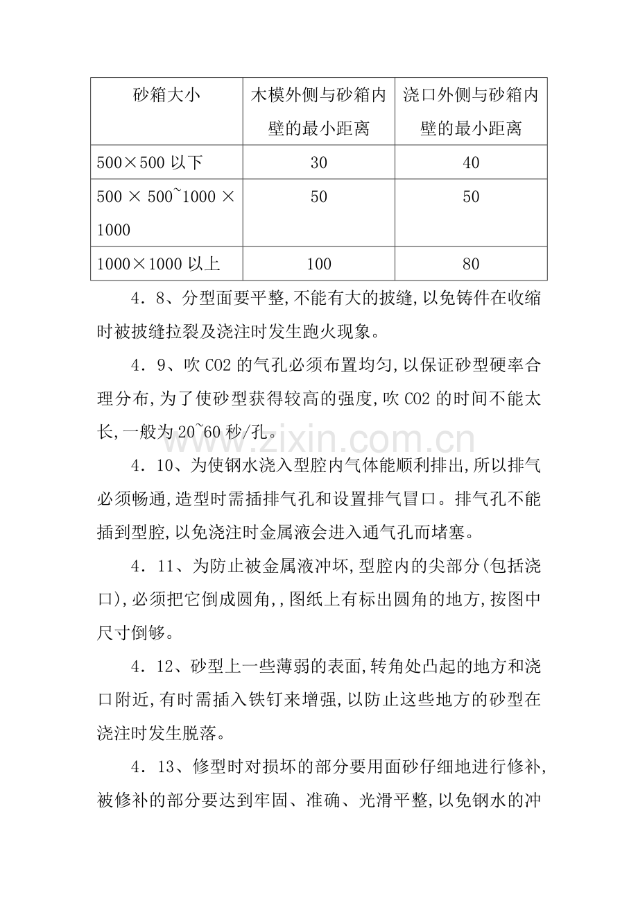 铸造造型规程.doc_第2页