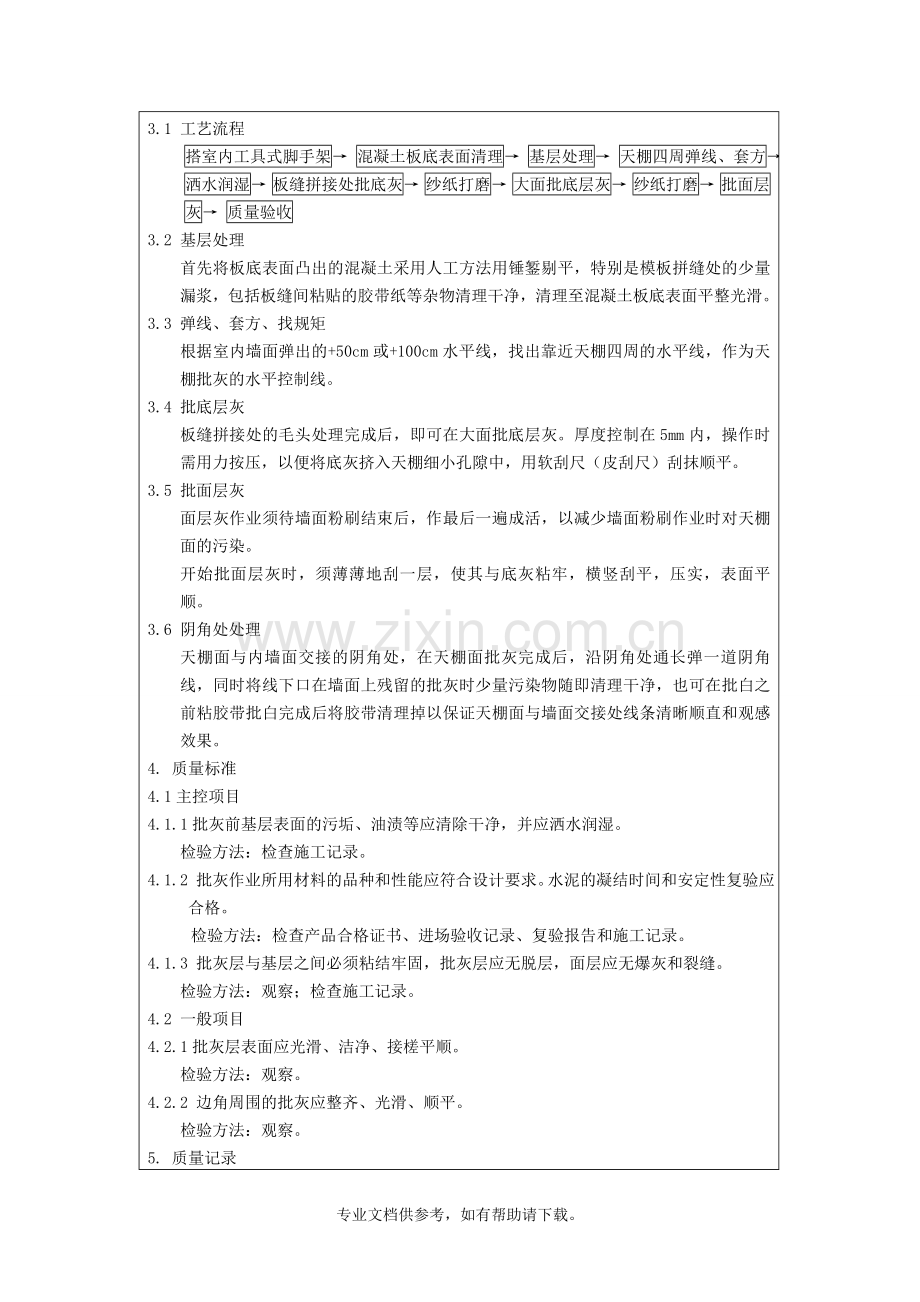 顶棚批白技术交底doc.doc_第2页