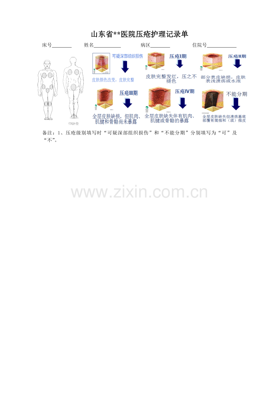 压疮护理记录单.doc_第1页