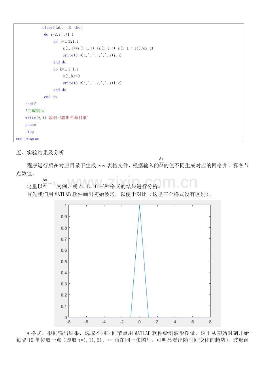 一维对流方程在A、B、C三种差分格式.doc_第3页