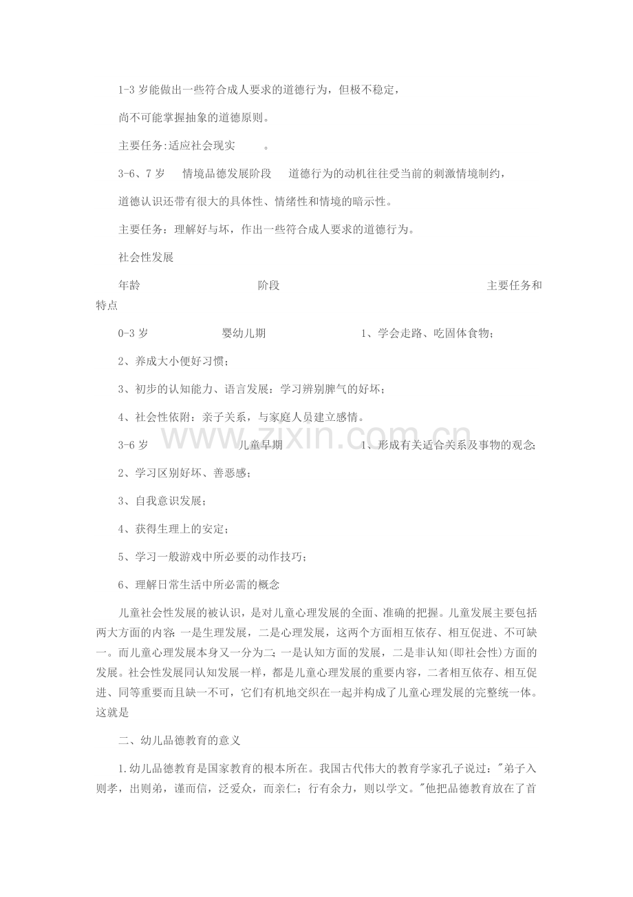 浅析学前儿童品德发展的特点意义及其教育.doc_第2页