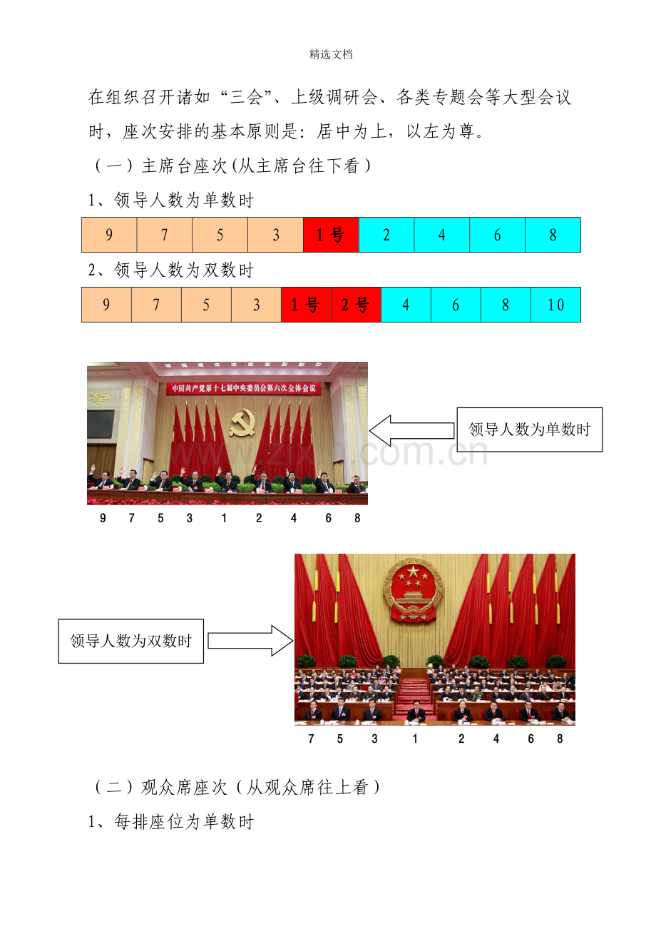 商务接待中的座次礼仪.doc_第3页