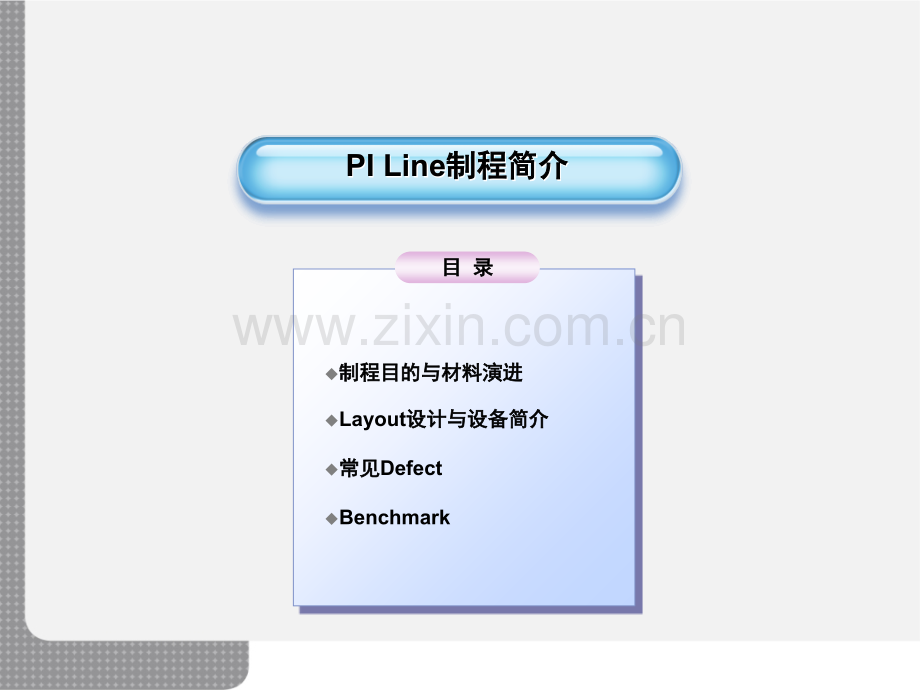 PI段工艺介绍演示幻灯片.ppt_第1页