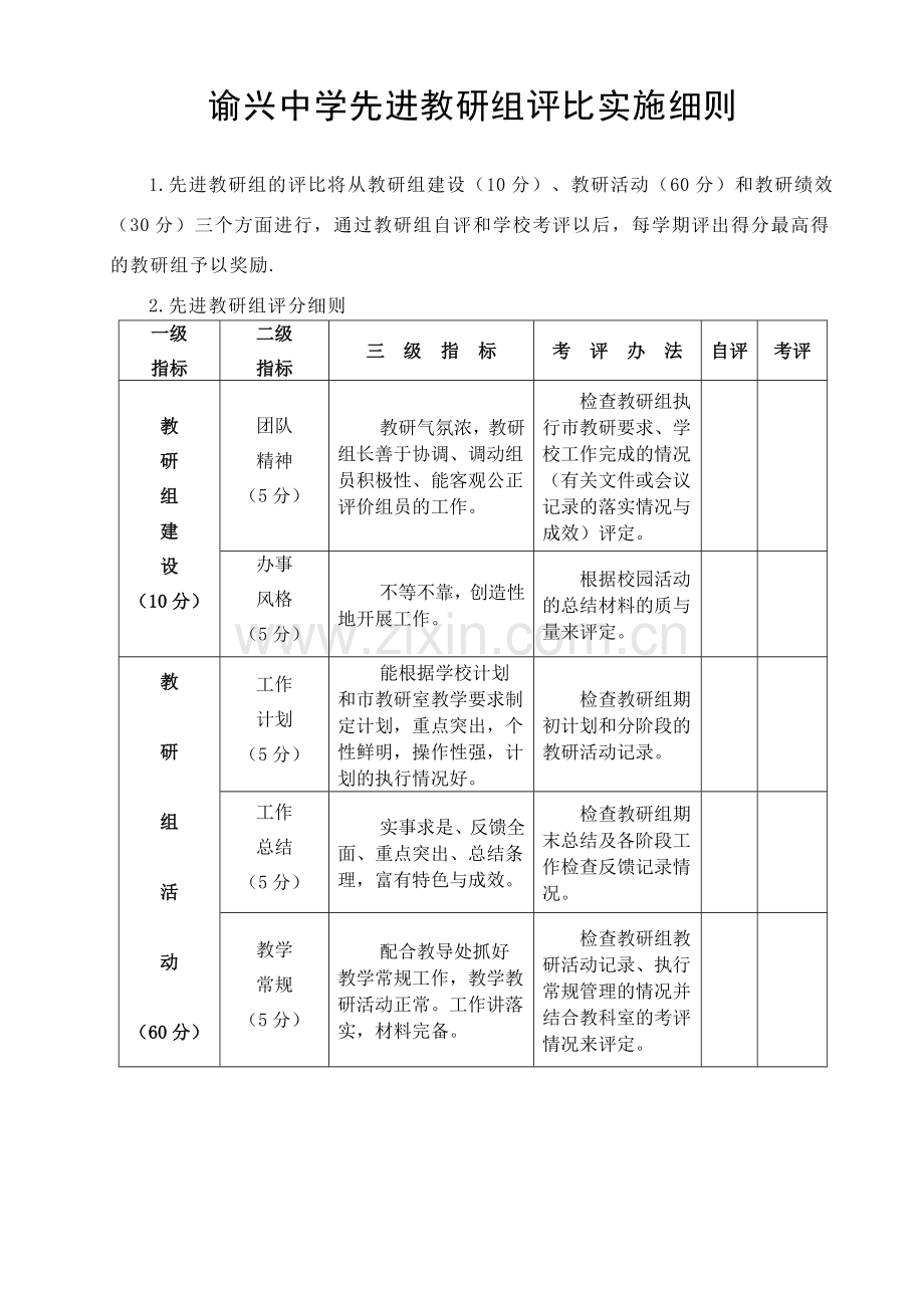 先进教研组评比实施细则.doc_第1页