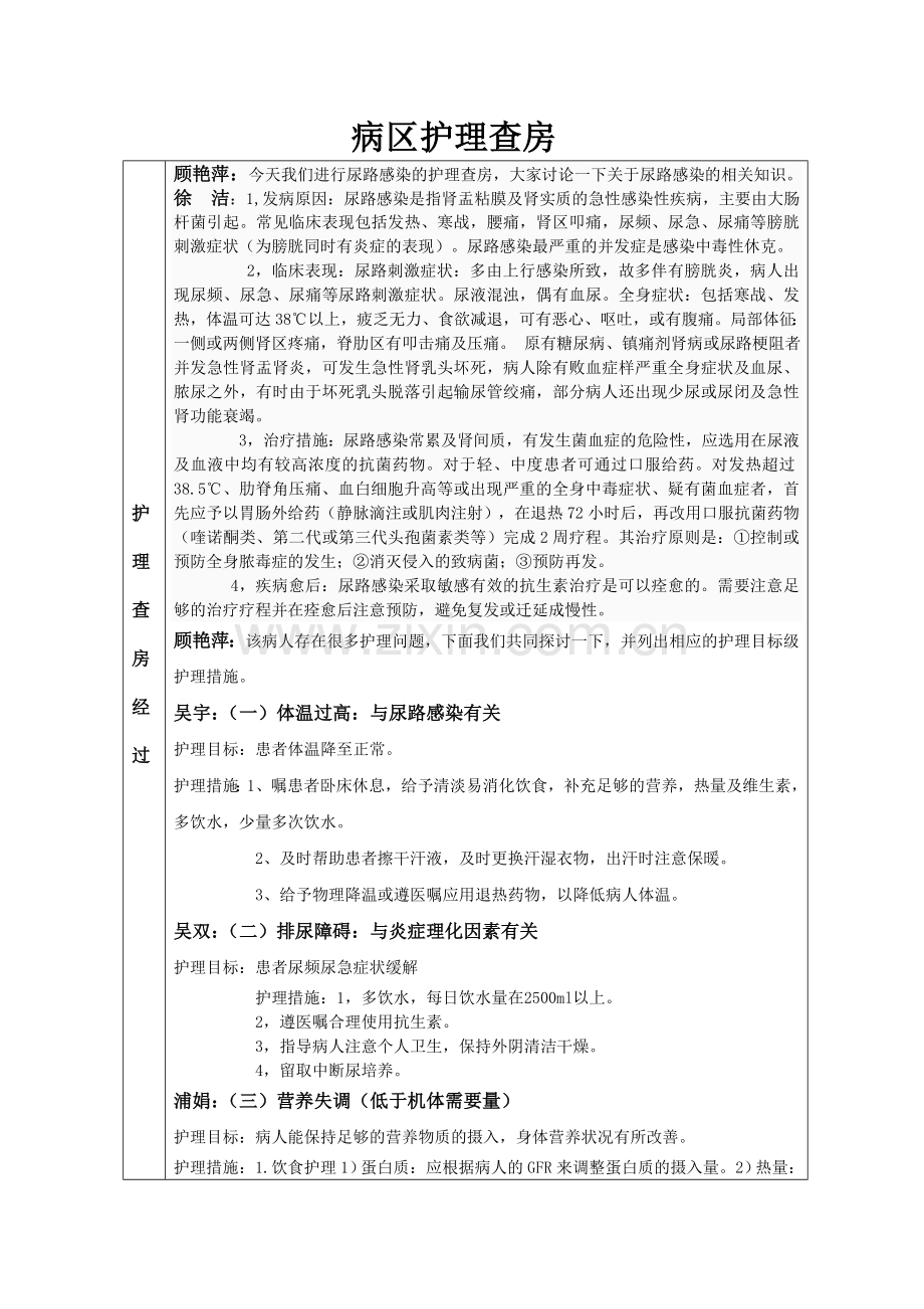 尿路感染护理查房.doc_第2页