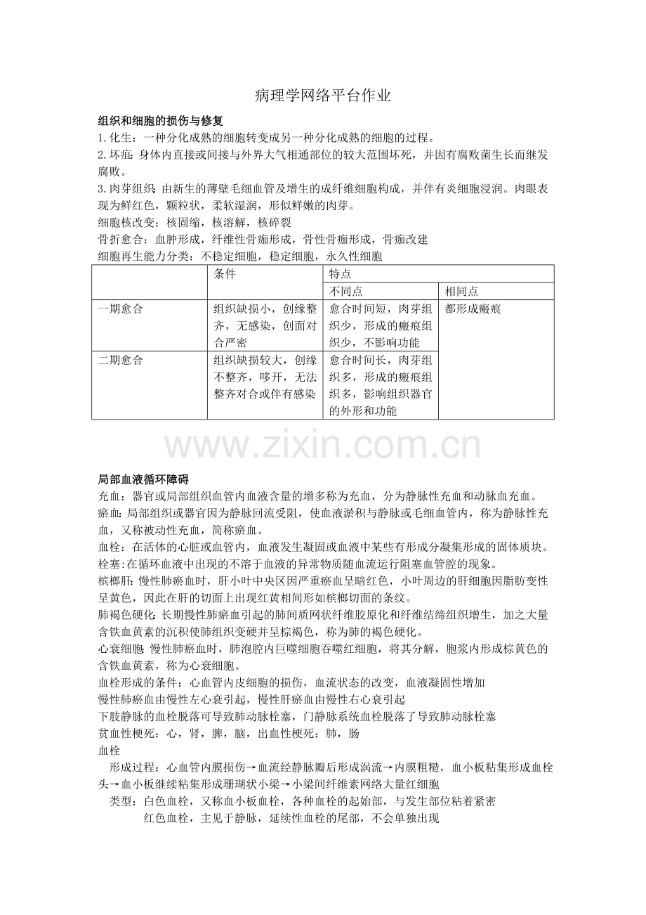 病理学网络平台作业.doc_第1页