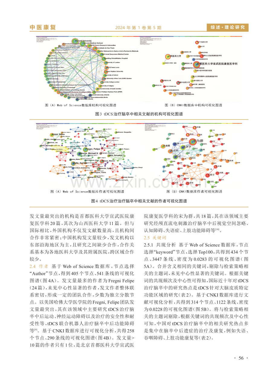 近十年国内外经颅直流电刺激治疗脑卒中的文献可视化分析.pdf_第3页