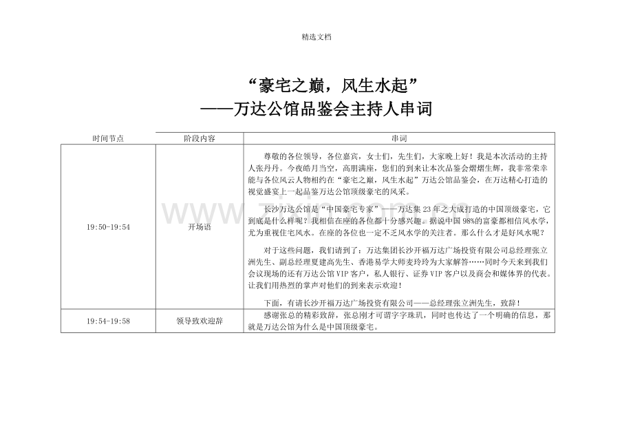 房地产活动-主持人串词.doc_第1页