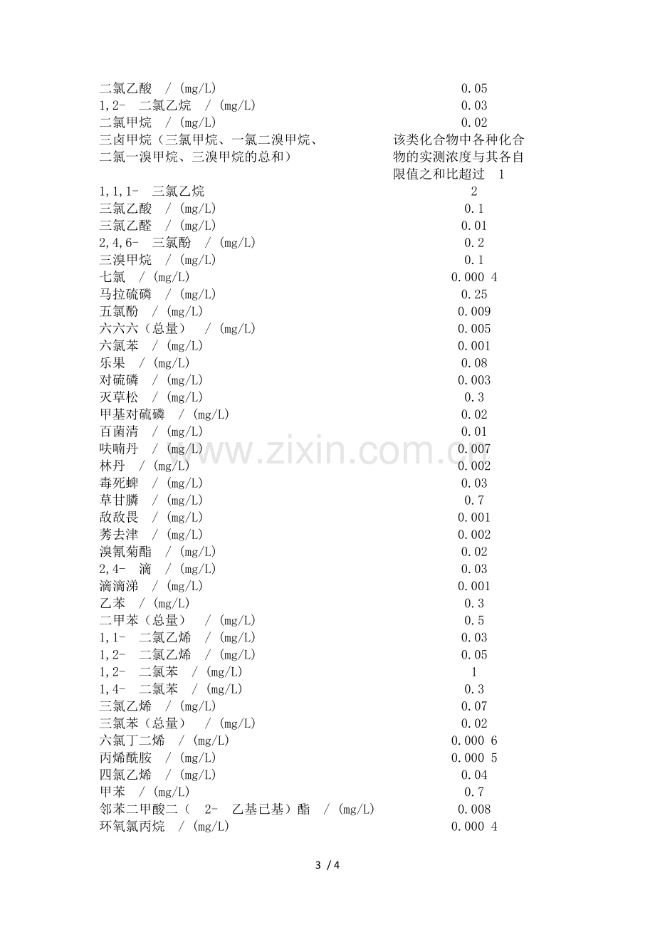 中华人民共和国自来水水质国家标准.doc_第3页