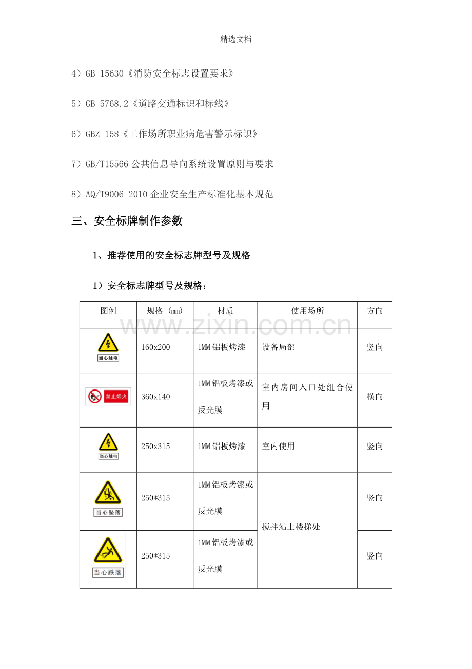 安全警示牌制作方案.doc_第2页