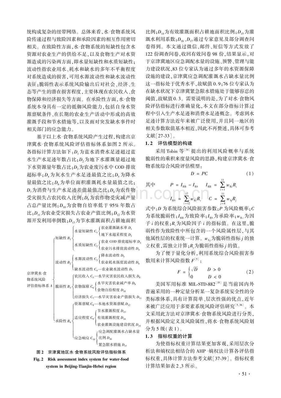 京津冀水 食物系统风险评估.pdf_第3页