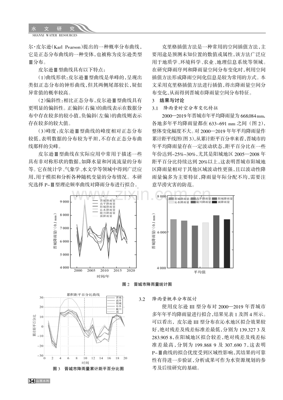 晋城市降雨量时空分布变化特征.pdf_第2页