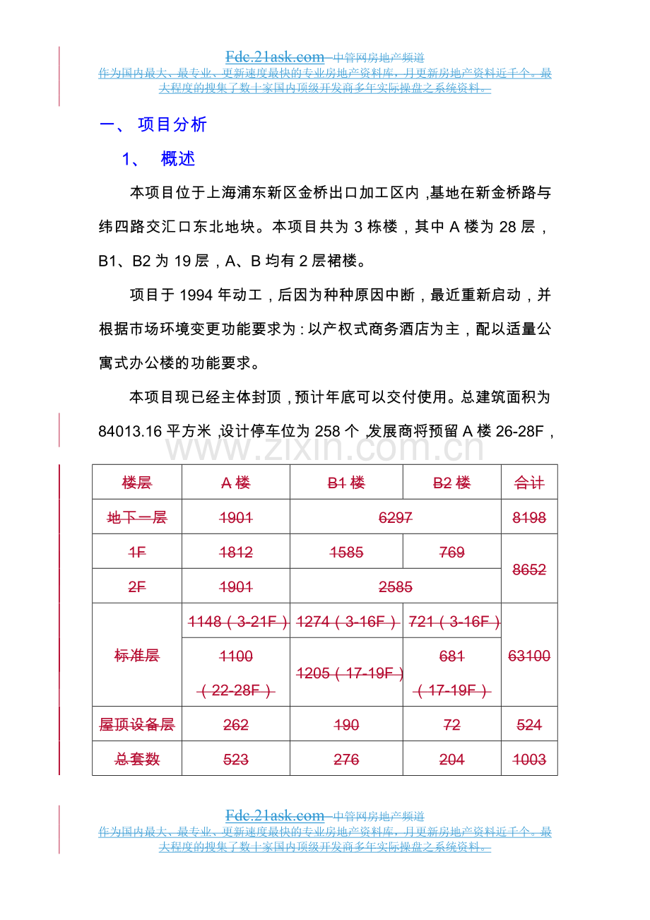 烂尾楼重建项目策划书a.doc_第1页