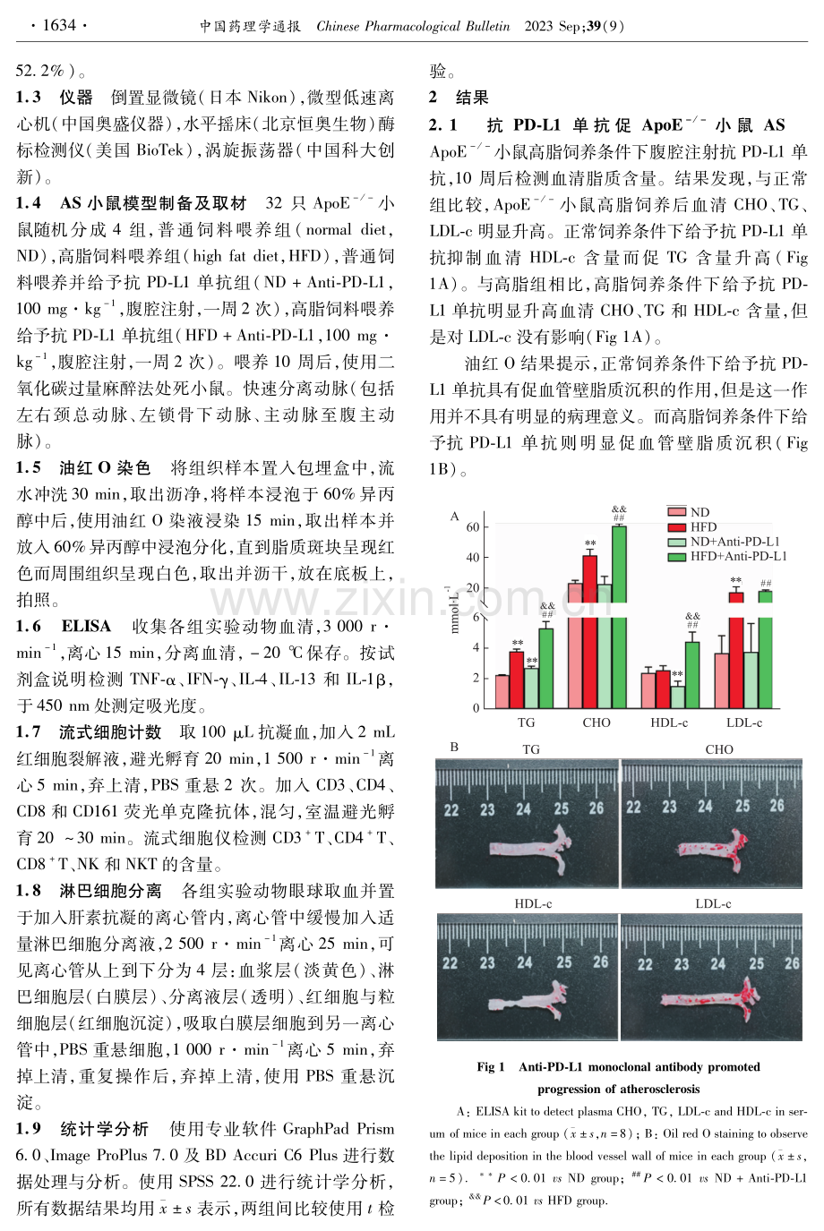 抗PD-L1单抗促免疫细胞活化参与动脉粥样硬化.pdf_第2页