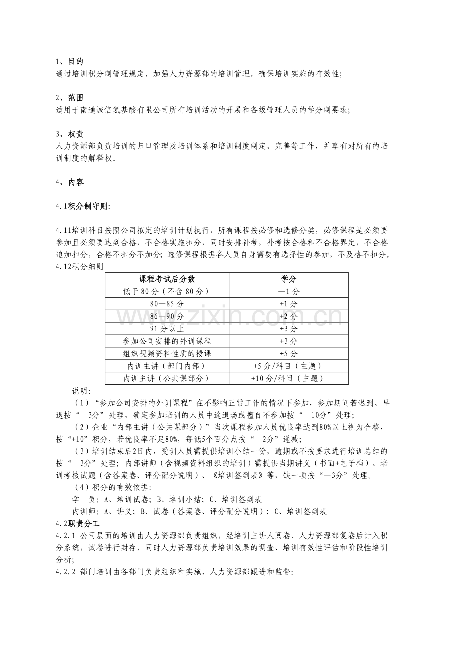 培训积分制管理办法.doc_第1页