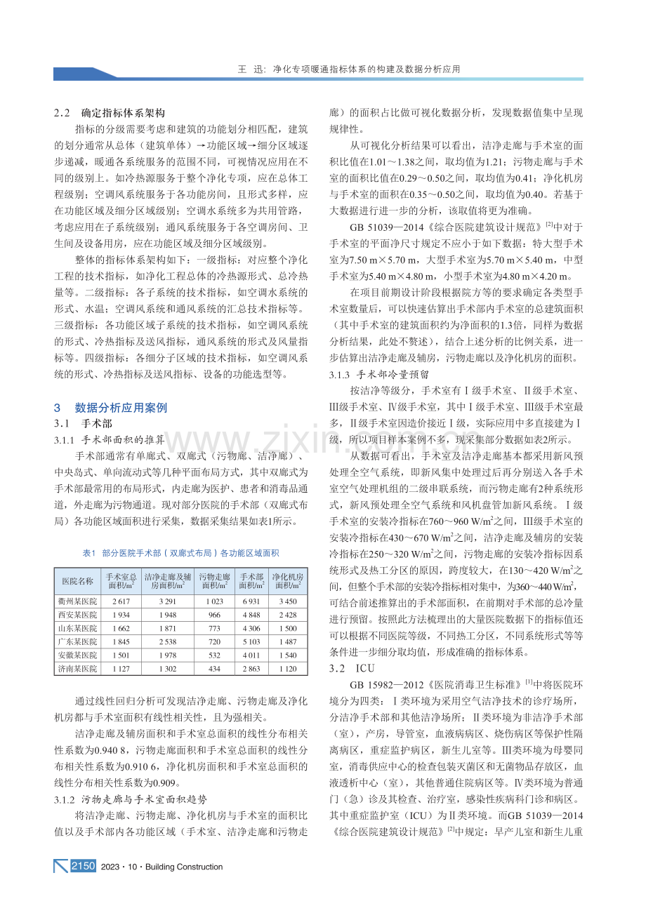 净化专项暖通指标体系的构建及数据分析应用.pdf_第2页