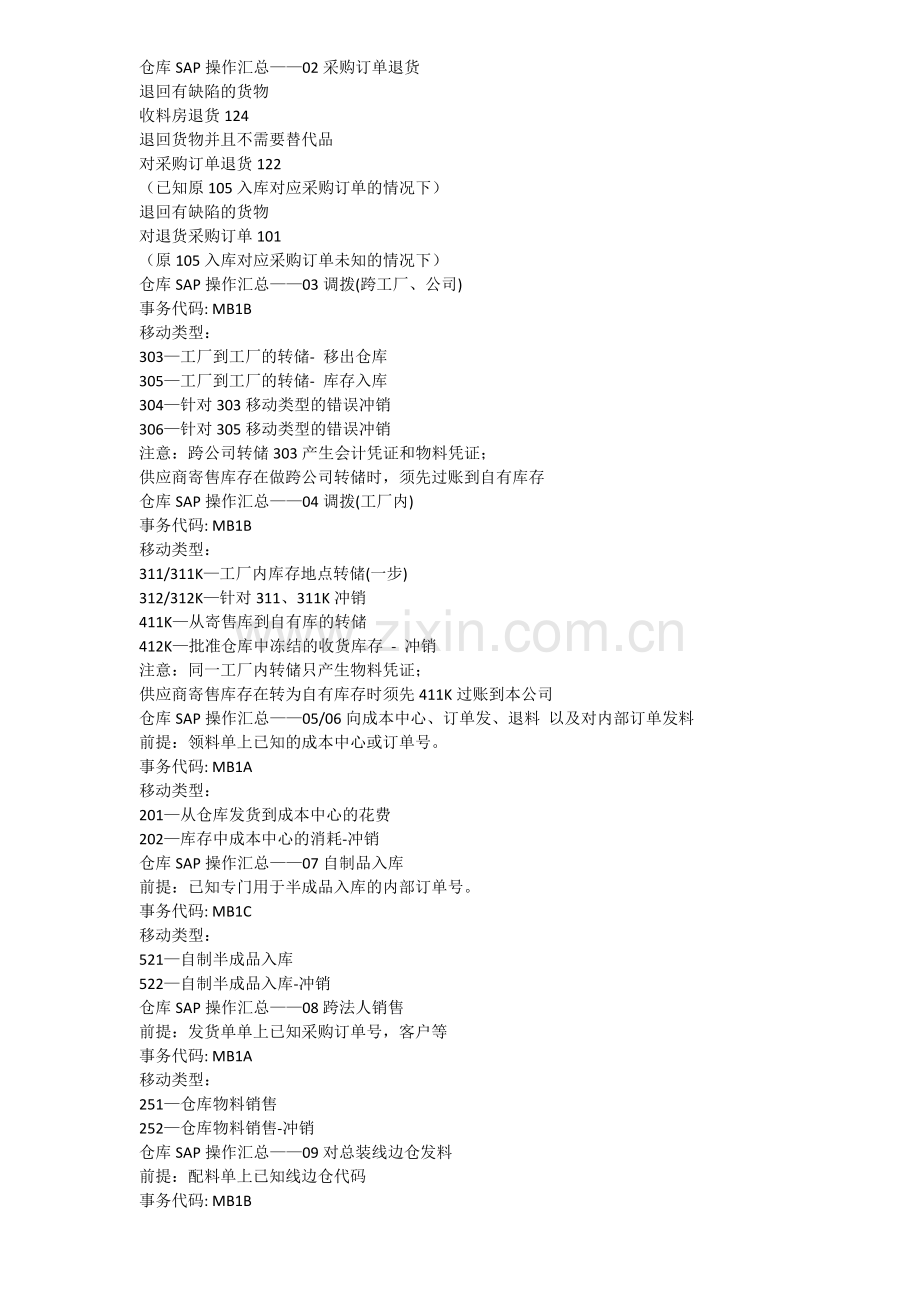 SAP仓库管理模块事务代码大全.docx_第2页