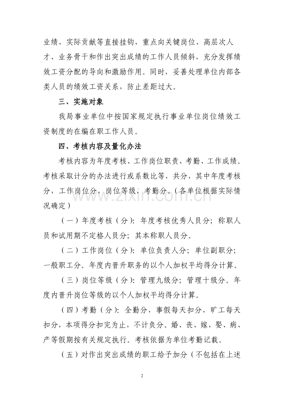 绩效工资分配方案模块.doc_第2页