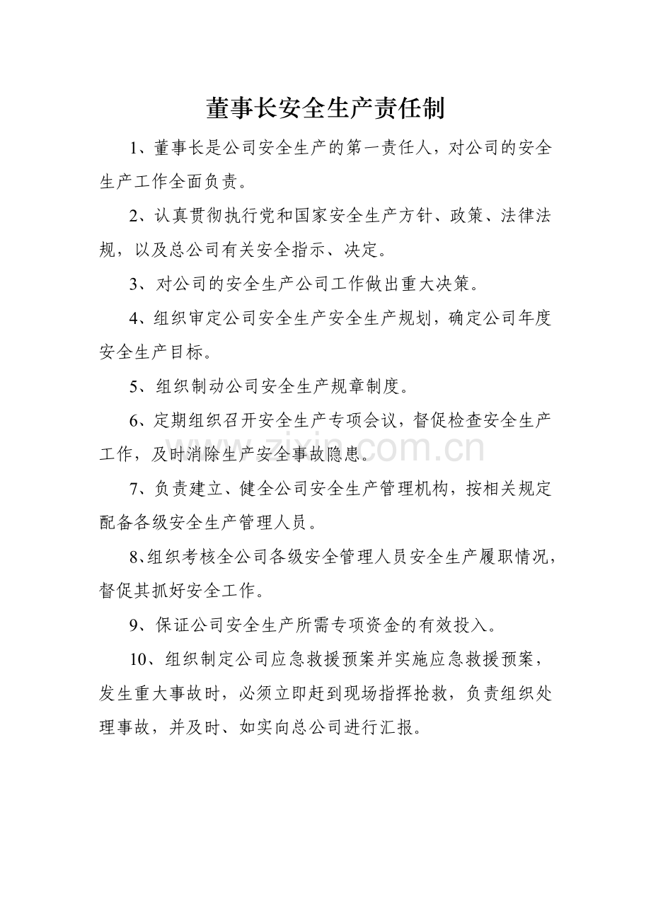 党委书记安全生产责任制(1).docx_第1页