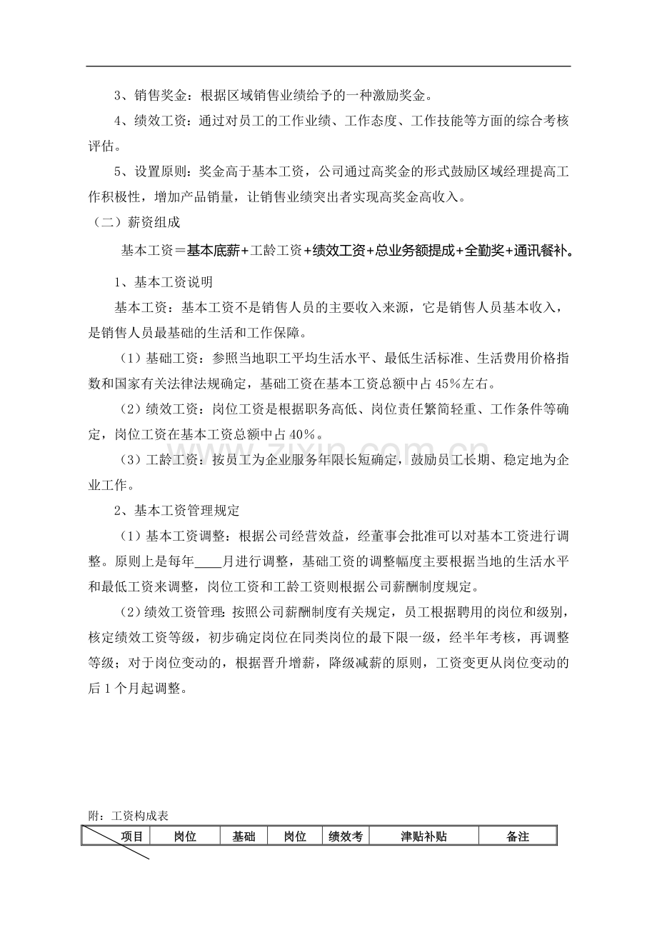 销售部薪资及绩效考核管理制度.docx_第3页