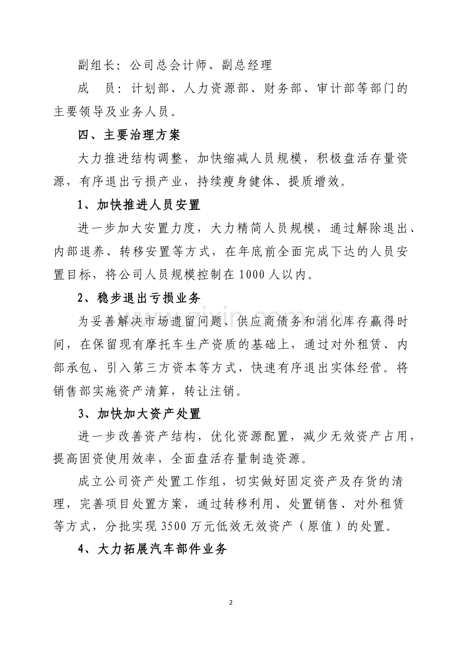 公司处僵治困专项工作方案.docx_第2页