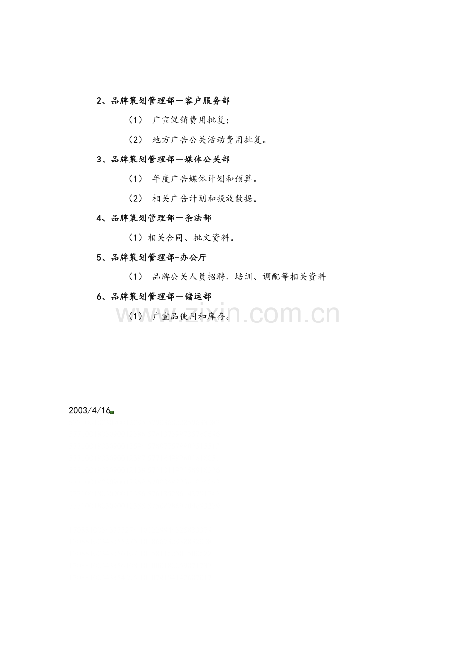 品牌策划部门岗位职责.doc_第3页