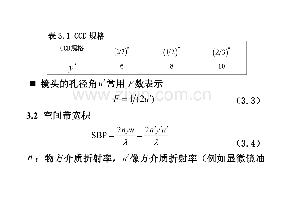 A3-视场、孔径、空间带宽积和成像透镜基本参数(I).doc_第3页