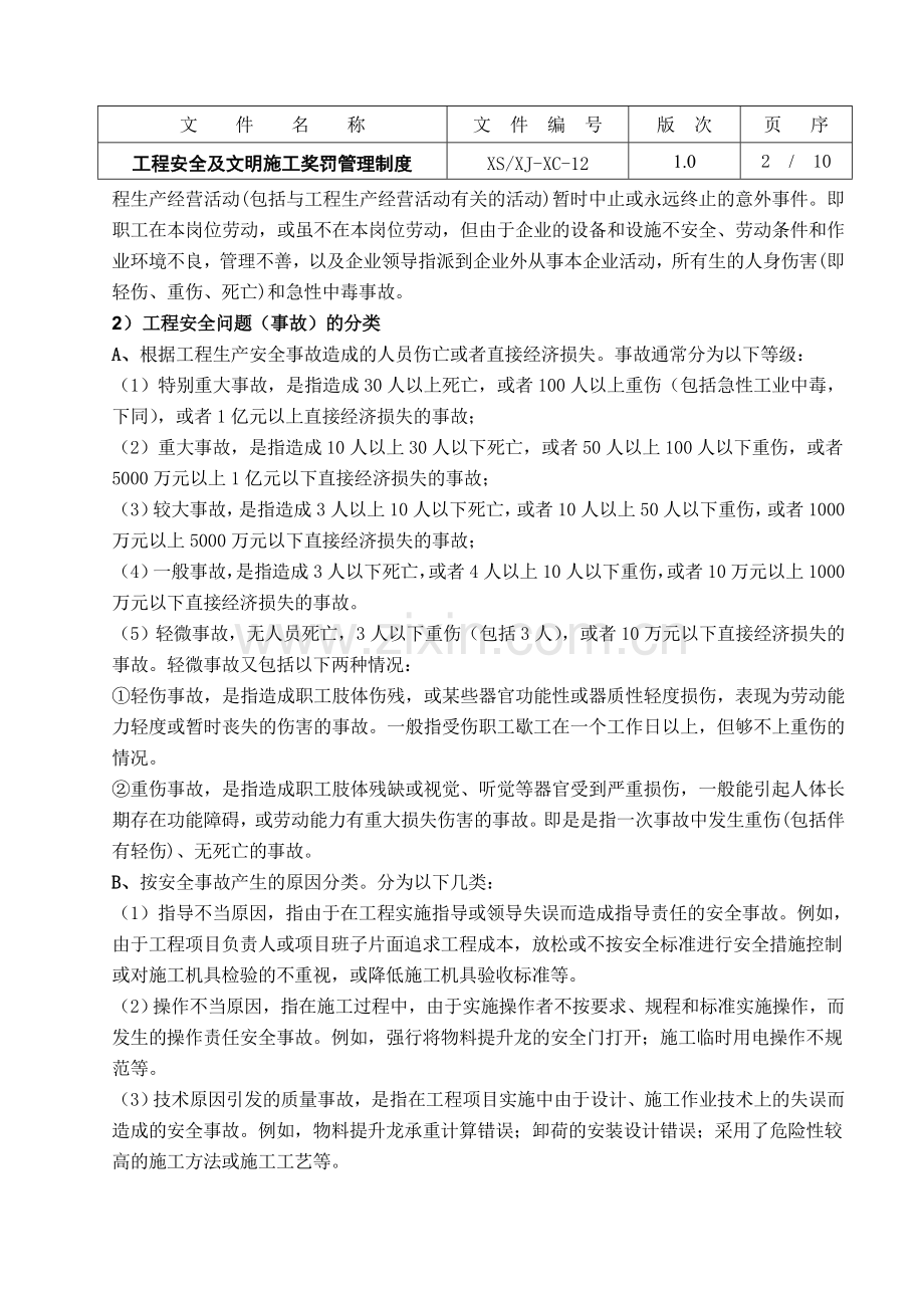 工程安全管理奖罚制度.doc_第2页