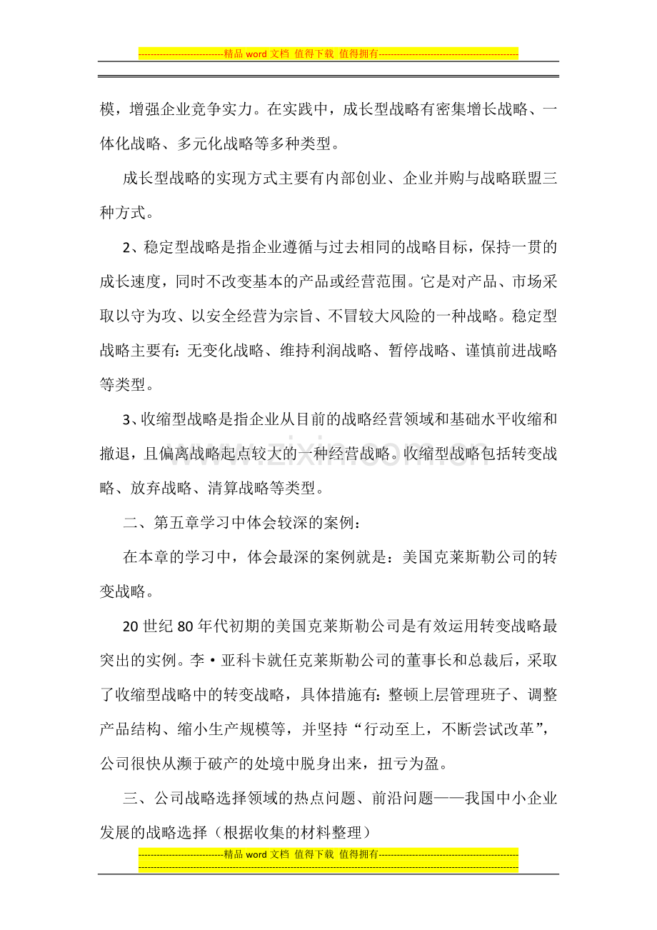 企业战略管理学习总结.doc_第2页