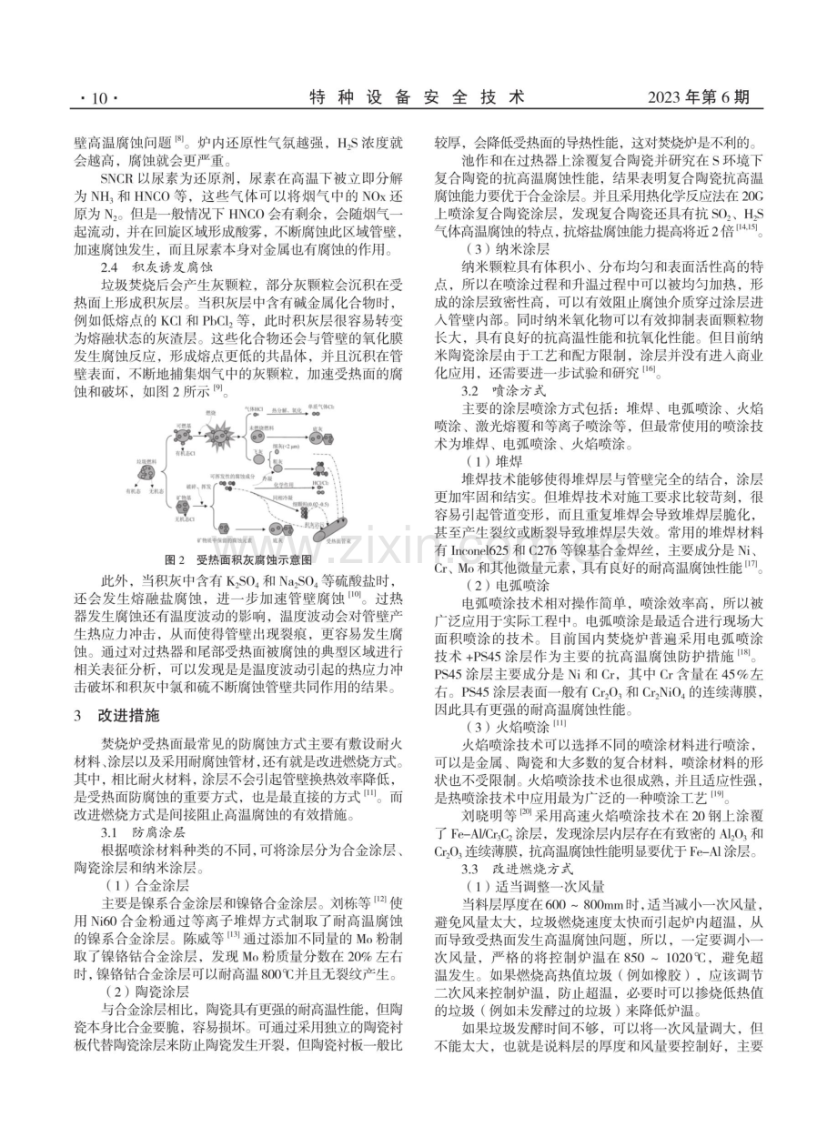 垃圾发电焚烧炉受热面腐蚀及改进措施.pdf_第2页