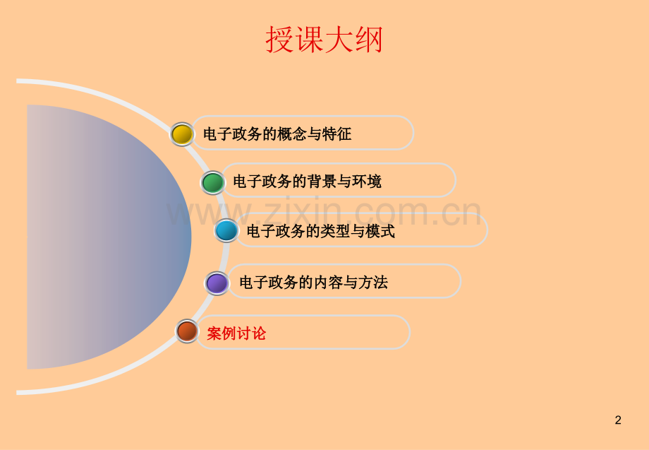 电子政务原理教材全套课件教学教程整本书电子教案全书教案课件.ppt_第2页