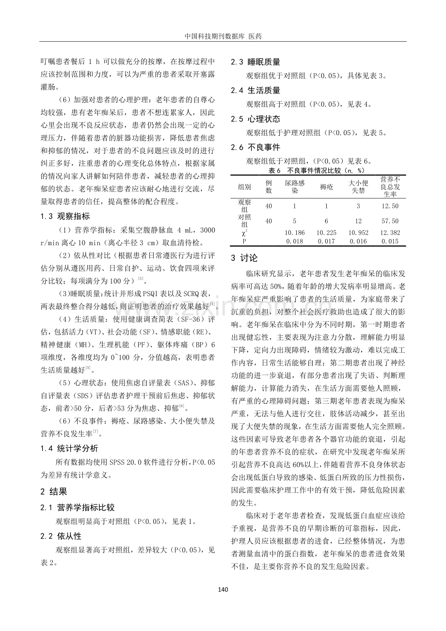 老年痴呆患者营养不良的危险因素及护理研究.pdf_第3页