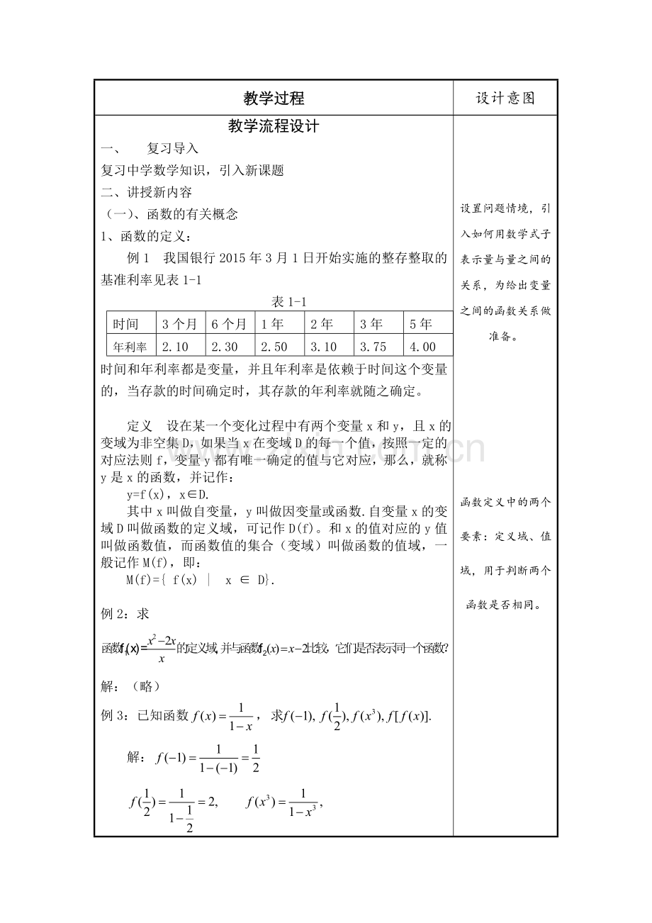 高等数学全书教案电子教案整本书教案单元教学设计1-10章全.doc_第2页