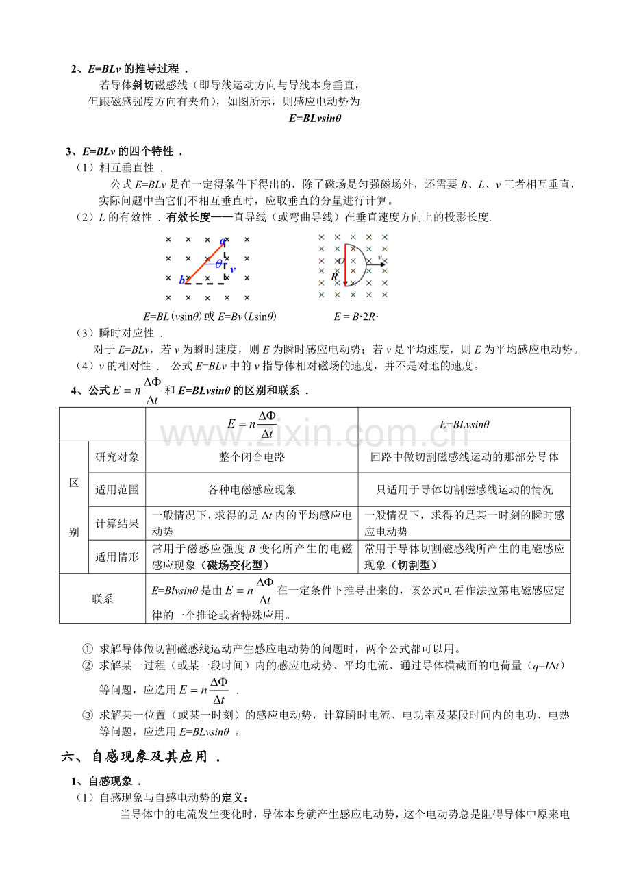 物理选修32电磁感应总结加习题全解.doc_第3页