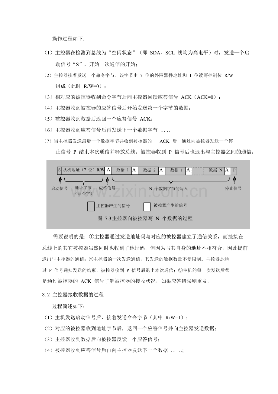 I2C总线的结构工作时序与模拟编程.doc_第3页