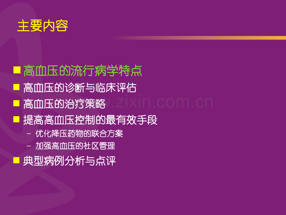 高血压的联合治疗与社区管理.pptx_第1页