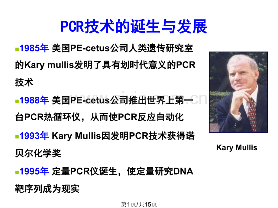 PCR反应原理.pptx_第1页