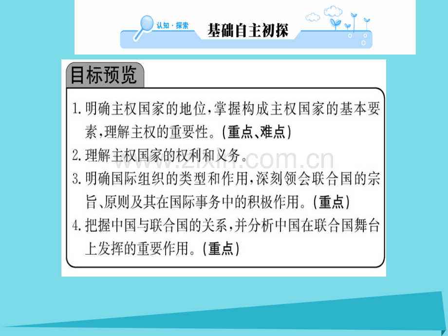 高中政治第1框国际社会主要成员主主权国家和国际组织新人教版必修2.pptx_第2页