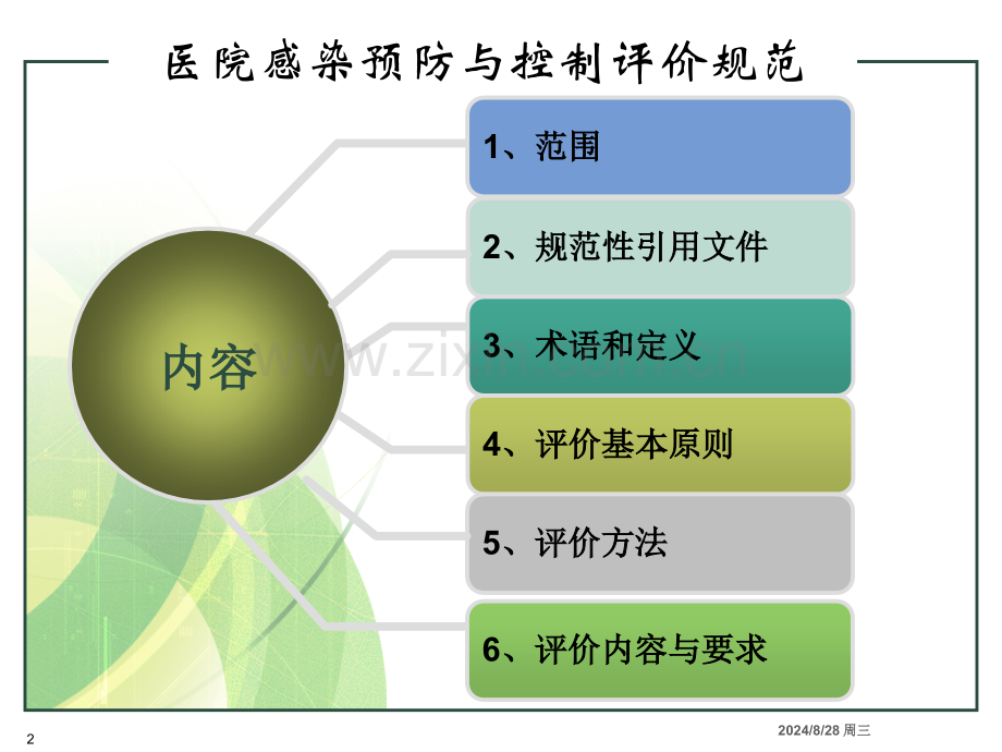 医院感染预防与控制评价规范.pptx_第2页