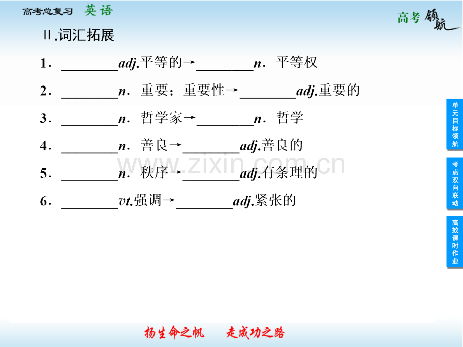 高三英语一轮复习ModuleGreatPeople外研版必修.pptx_第3页