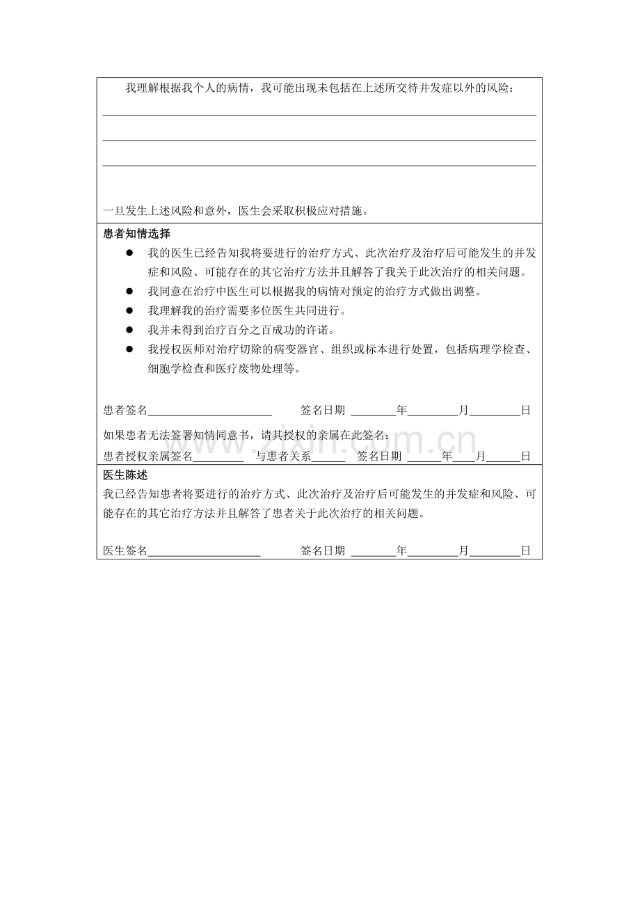 内镜下支架置入知情同意书.doc_第2页