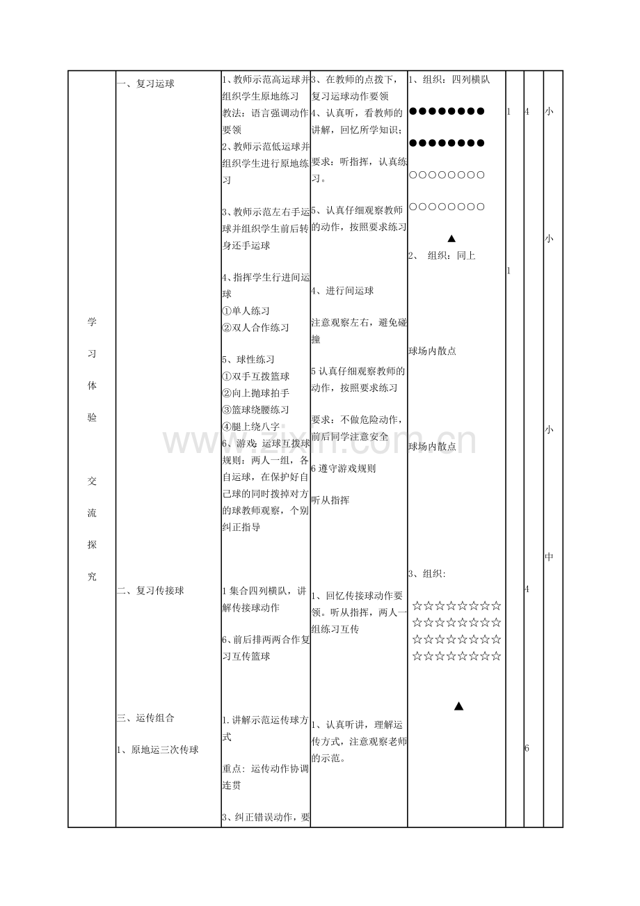 篮球运传组合教案.doc_第3页